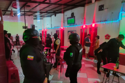 Uno de los operativos realizados en la provincia del Guayas.