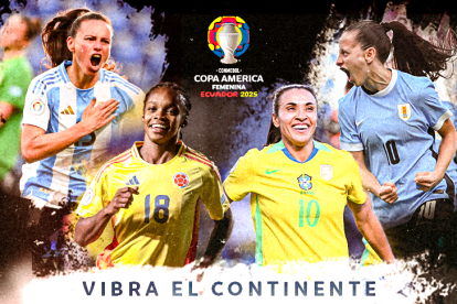Las secciones femeninas de Brasil y Uruguay se miden en la semifinal de la Copa América 2025.