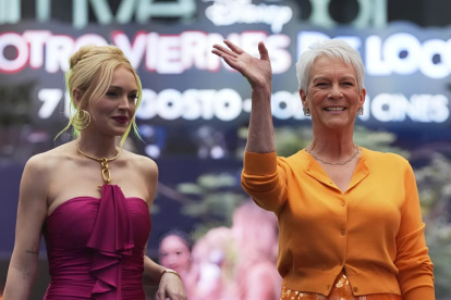 Lindsay Lohan y Jamie Lee Curtis en México.