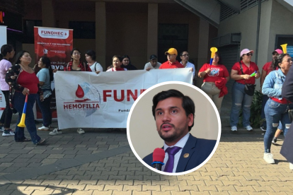 Los pacientes con Hemofilia enviaron un mensaje al ministro Jimmy Martin.