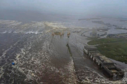 El tsunami arrasó con una ciudad costera rusa