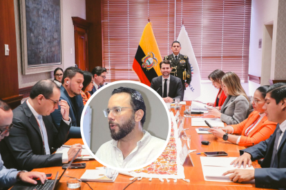 Gonzalo Albán es señalado por un asambleísta del movimiento ADN.
