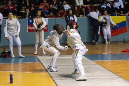 Las competencia del Sudamericano fueron en la categoría Infantil y Veteranos.