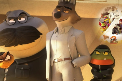 Con el título original en inglés The Bad Guys 2, esta película animada de comedia de atracos guarda algunos elementos dela serie de libros infantiles del mismo nombre de Aaron Blabey.