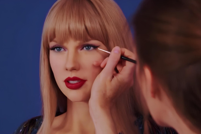 Figura de cera de la cantante Taylor Swift