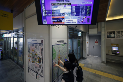 En varias localidades de Japón se generó una alerta de tsunami tras el terremoto en Rusia, este martes 29 de julio.