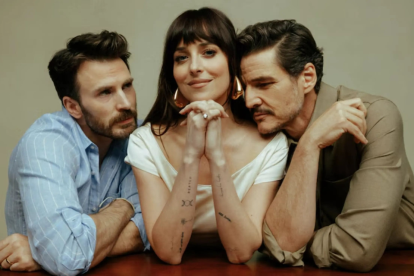 Amores materialistas (Materialist, 2025) tiene una fórmula infallable que une a Dakota Johnson, Chris Evans y Pedro Pascal.