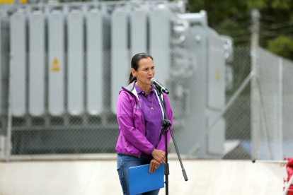 La ministra de Energía y Minas, Inés Manzano.