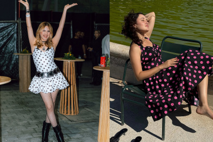 Mar Rendón y Michelle Katz son algunas de las influencers en Ecuador que lucen el estampado polka dots.