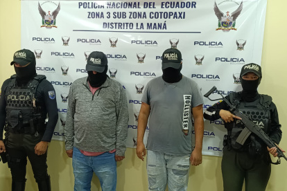 Las personas rescatas fueron puestas a buen recuado.