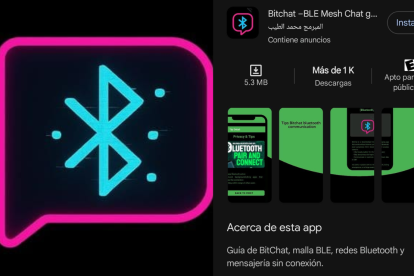 Bitchat es una app de mensajería offline que funciona sin internet ni registro y ya está en App Store