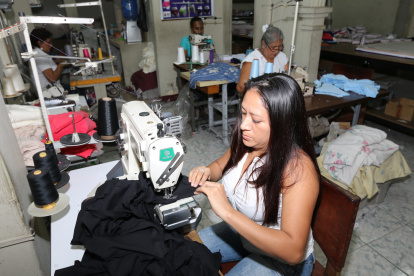 Una pequeña empresa que funciona en Guayaquil.