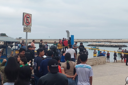 En el malecón de La Libertad se produjo un nuevo crimen