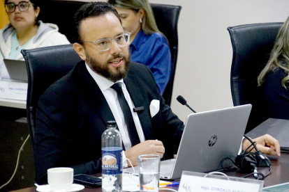 Gonzalo Albán Molestina es uno de los siete vocales principales del Consejo de Participación Ciudadana.