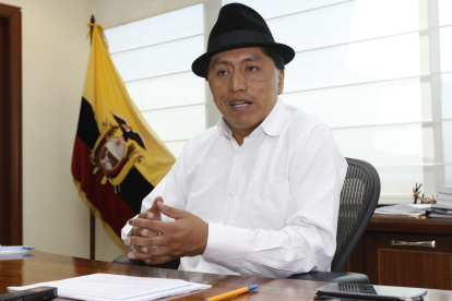 Humberto Cholango fue dirigente de la Ecuarunari y también presidente de la Conaie.