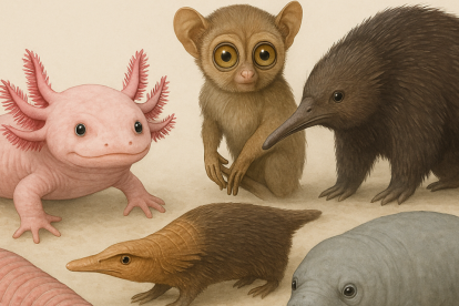 El axolote, con branquias externas y capacidad de regeneración, es uno de los anfibios más extraordinarios del planeta