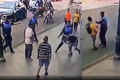 Agentes metropolitanos involucrados en altercado en el centro de Guayaquil