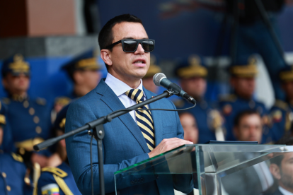 El presidente Daniel Noboa empezó su segundo mandato el 24 de mayo del 2025.