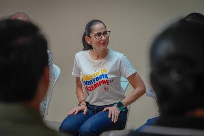 La presidenta del movimiento Revolución Ciudadana, Luisa González, negó nuevamente la existencia de una crisis en el correísmo.