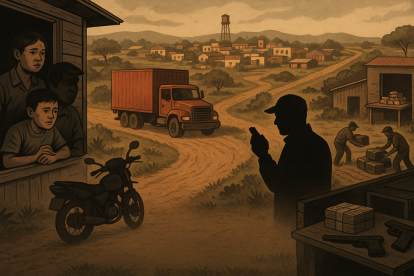 El Empalme, ubicado en la intersección de las carreteras estatales E25 y E35, se ha convertido en un enclave estratégico para grupos criminales.