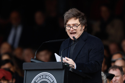 El presidente de Argentina, Javier Milei.