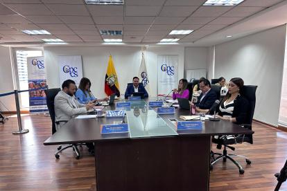 El Pleno del Consejo de Participación es presidido por Andrés Fantoni.