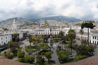 Palacio de Carondelet, en Quito.