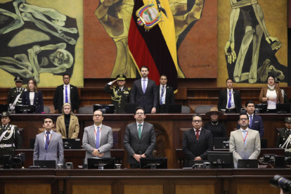 La pregunta 6 de la propuesta de Daniel Noboa permitiría que la Asamblea enjuicie políticamente a jueces de la CC.
