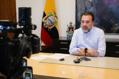 Pabel Muñoz, alcalde de Quito, enfrenta la revocatoria de su mandato desde abril del 2025.