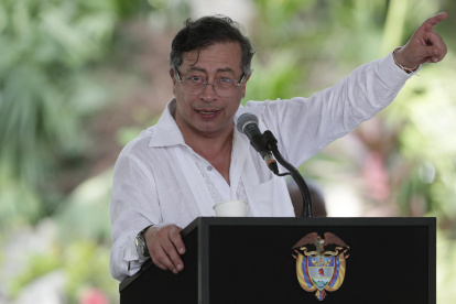 Foto de archivo del presidente de Colombia, Gustavo Petro.