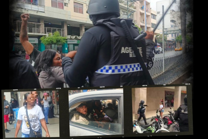 Dos detenidos tras ataque a agentes municipales en La Bahía, Guayaquil.