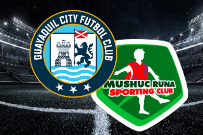 Guayaquil City y Mushuc Runa se miden por los 16avos de la Copa Ecuador.