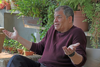 El expresidente Rafael Correa se pronunció sobre las preguntas de la Consulta Popular de Daniel Noboa.