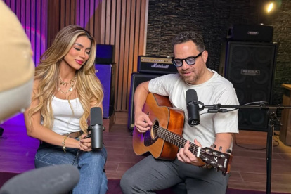 Andreína Bravo y Juan Fernando Velasco