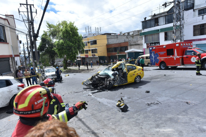 En Quito se han registrado un aumento de accidentes viales por exceso de velocidad.