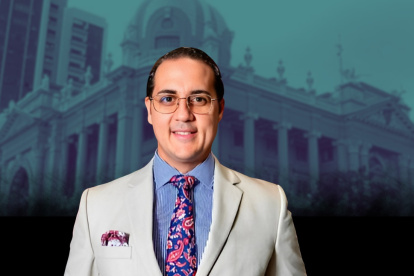 David Norero, de 40 años, será el nuevo Secretario del Concejo Municipal de Guayaquil.