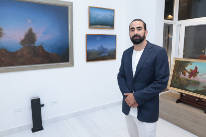 En su calidad de anfitrión, David Chonillo fue el encargado de hacer el recorrido guiado para sus invitados.