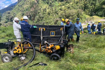 Petroecuador informó que este evento fue notificado a las autoridades correspondientes.