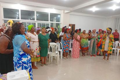 Acto. Más de 20 mujeres afros homenajeadas en San Lorenzo.