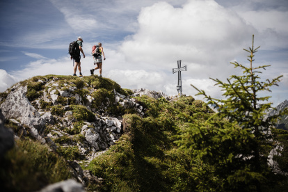 Romance. Cathy Rotzetter y Patrick se conocieron hace ocho meses: a través de un mensaje dejado en la cima de una montaña suiza.
