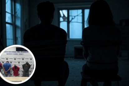 La pareja, que llegó a Guayaquil para hacer turismo, fue interceptada en El Fortín y mantenida cautiva. Tres personas fueron detenidas.