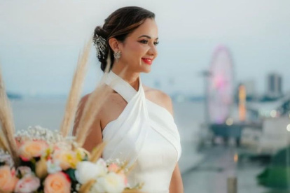 Marcela Aguiñaga se casa este 9 de agosto de 2025. Horas antes de su boda se refirió a la Revolución Ciudadana