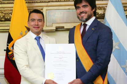 José De La Gasca, el exministro de Gobierno de Daniel Noboa, aspira a ser el próximo Fiscal General del Estado.