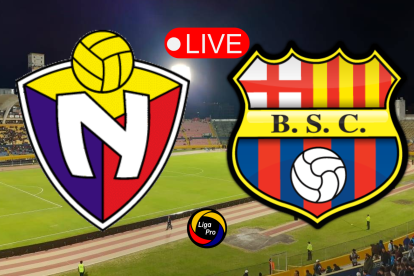 El Nacional y Barcelona SC se enfrentan por la jornada 24 de la LigaPro 2025.