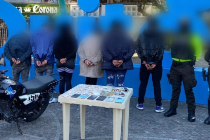 Los dos extranjeros, que habían sido deportados en 2024, fueron capturados junto a otras cuatro personas, integrantes de una banda que delinquía en La Mariscal.