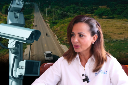 A través de un video, Marcela Aguiñaga afirmó que antes solo emitían comunicados; ahora usan inteligencia artificial para mejorar la seguridad vial en Guayas.