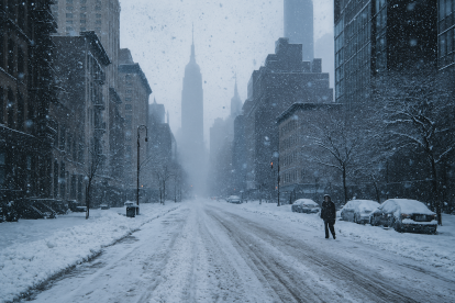 En Estados Unidos se prevén fuertes nevadas y climas extremos para este invierno