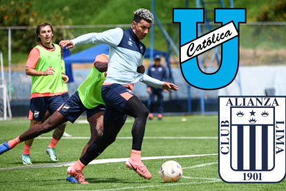 Byron Palacios liderará la ofensiva de Universidad Católica ante Alianza Lima.