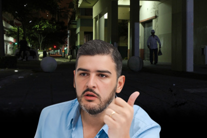 El alcalde de Guayaquil se refirió a la falta de iluminación de la ciudad.