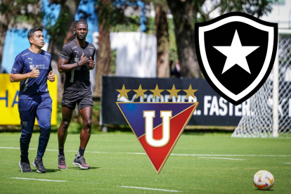 Ricardo Adé se recuperó de una lesión muscular y será titular ante Botafogo.